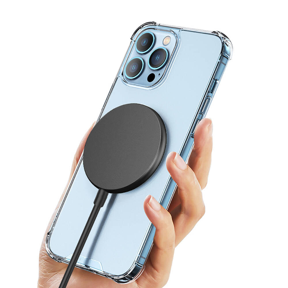 Wiwu Wi-W007 15W Hızlı Şarj Özellikli M-safe PD Wireless Şarj Aleti Wiwu Wi-W007 15W Hızlı Şarj Özellikli M-safe PD Wireless Şarj Aleti